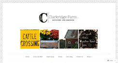 Desktop Screenshot of clarkridgefarm.org
