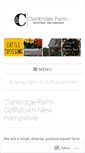 Mobile Screenshot of clarkridgefarm.org